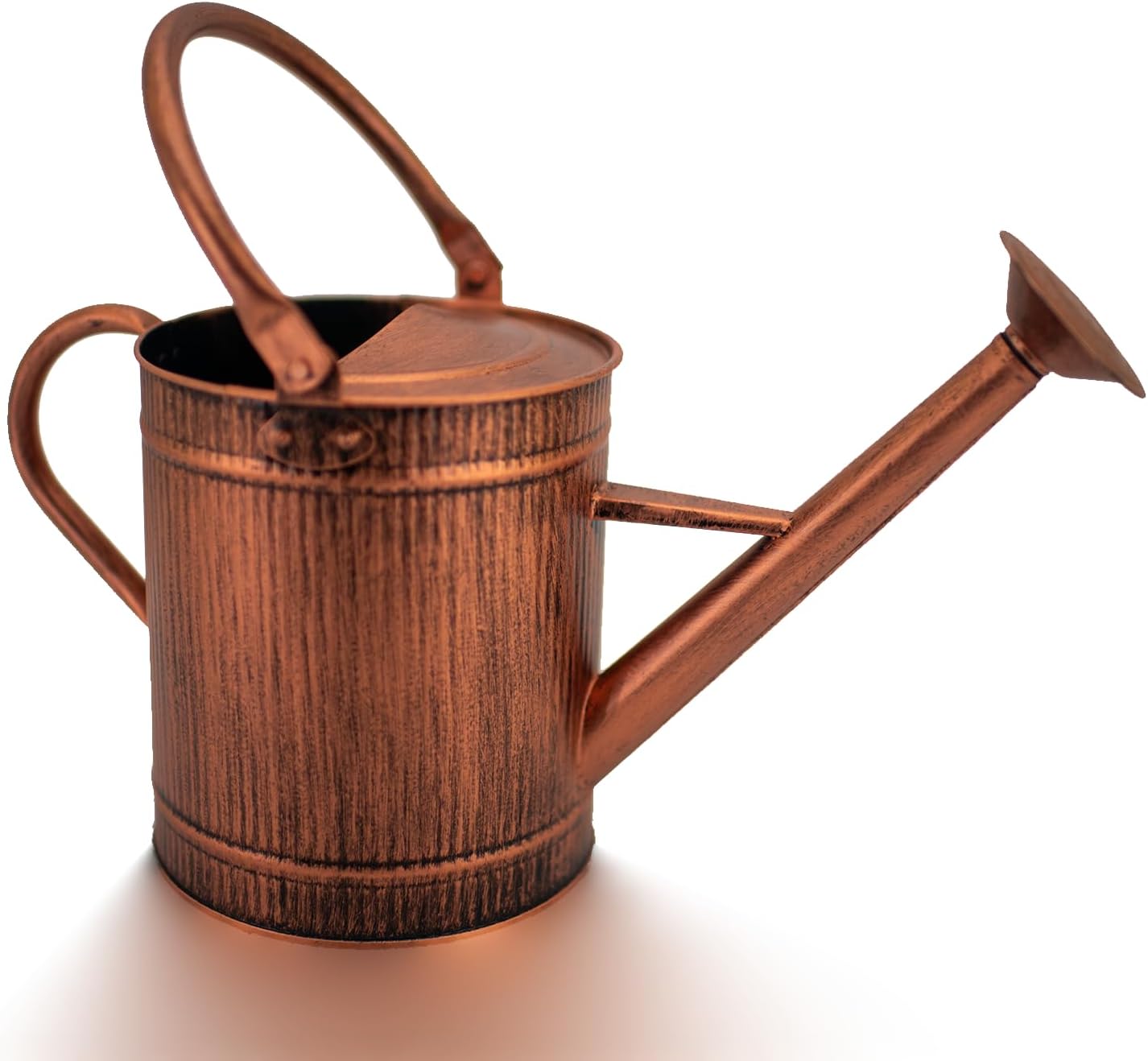 61BcURpgHoL._AC_SL1500_.jpg Copper-colored metal long-spout watering can (durable model) for household gardening - Image 1